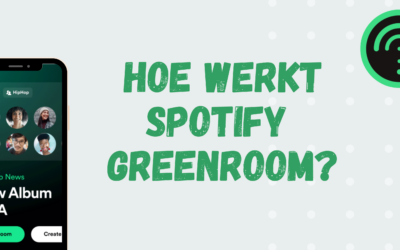 Hoe werkt Greenroom van Spotify en hoe verdien je Gems?