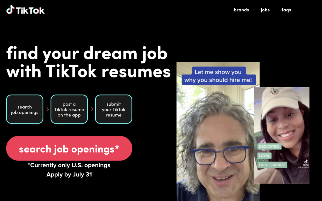 Wat is TikTok Resumes? Solliciteren via TikTok