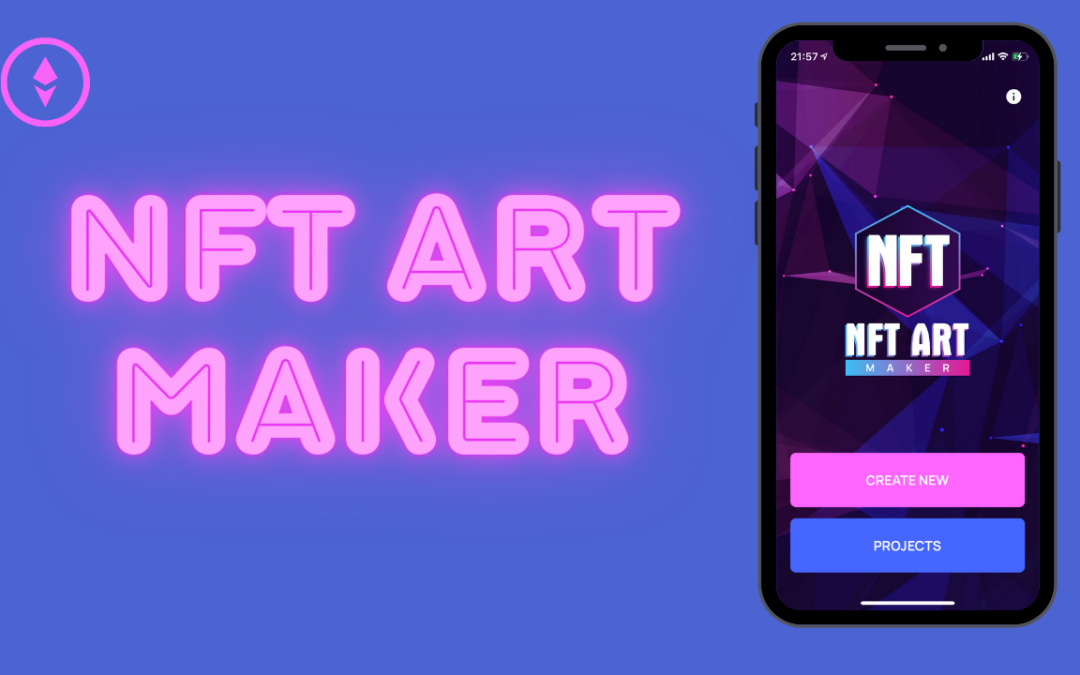Hoe werkt de NFT Art Maker app