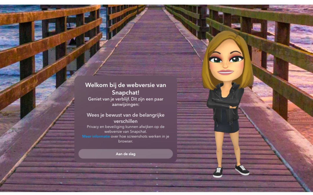 Snapchat komt met een webversie