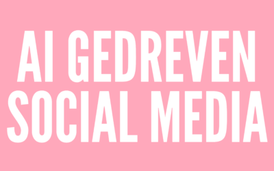 Workshop Social Media Strategie ontwikkelen met AI