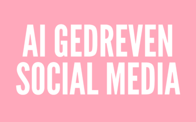 De 10 onderdelen van een AI-gedreven social media strategie