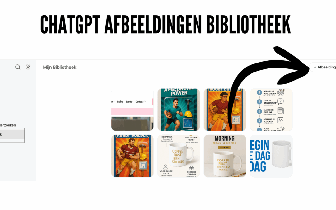 In één keer je AI afbeeldingen vinden in de ChatGPT afbeeldingen bibliotheek! [Nieuw van ChatGPT]