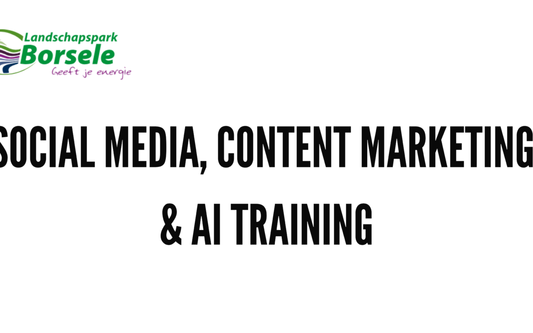 Social Media, Content Marketing & AI Training